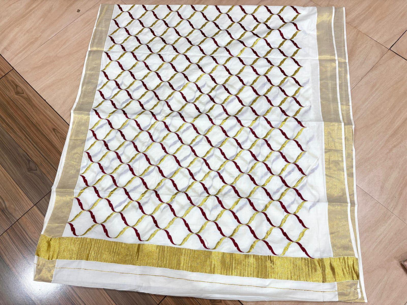 Embroidery Saree
