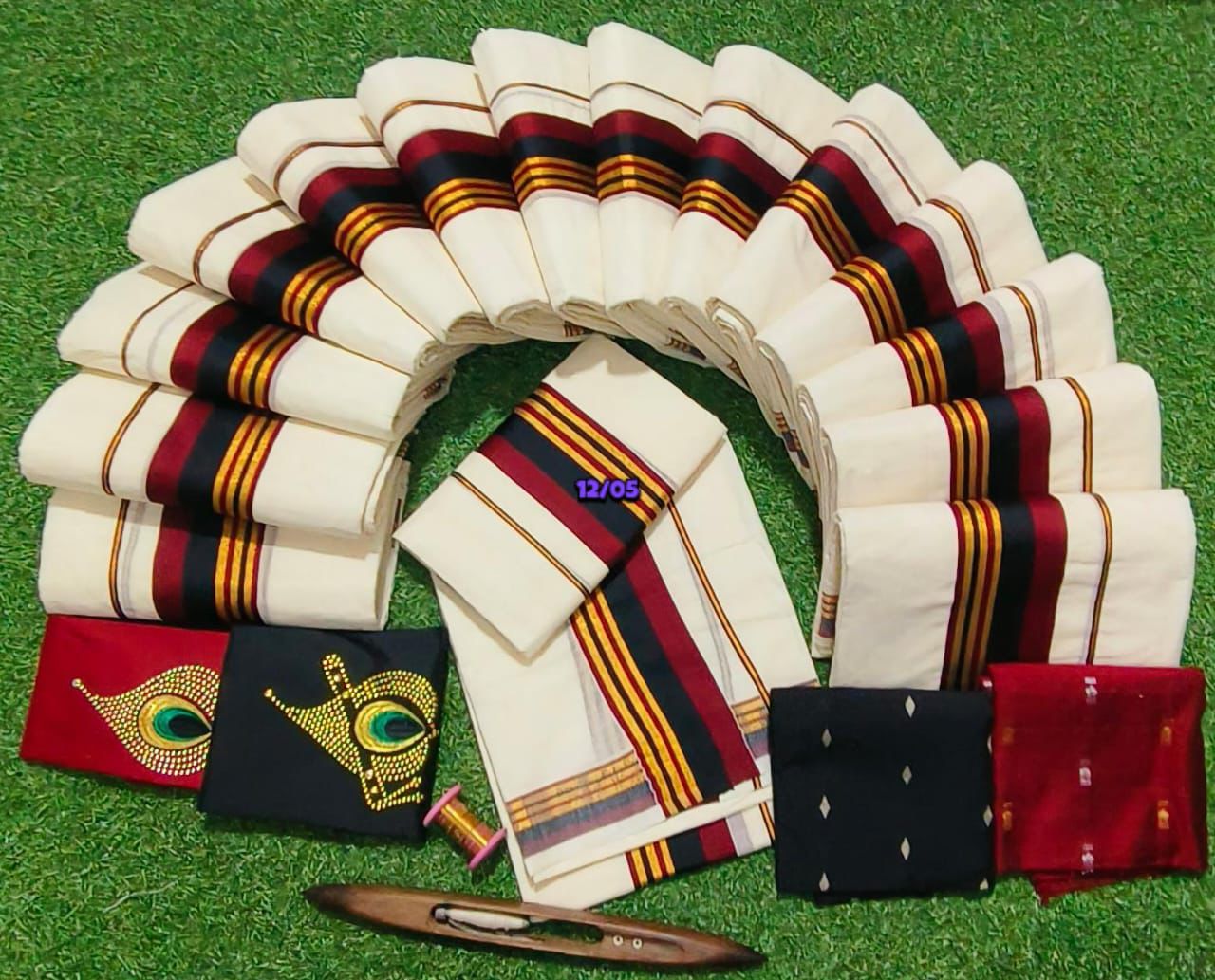 SETMUNDU  with blouse piece